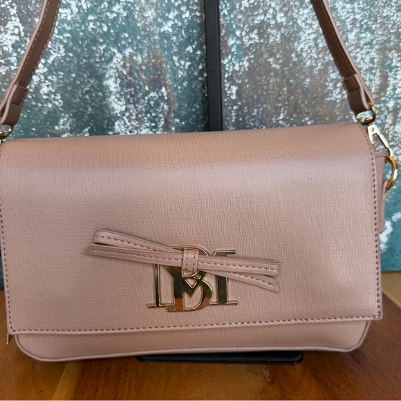 Badgley Mischka Blush Color Bow Crossbody Bag- New with Tags! - Picture 4 of 16